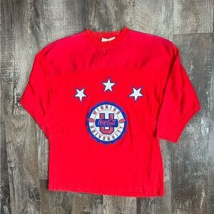Vintage Coca Cola University Long Sleeve Shirt